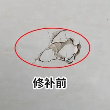 娄烦瓷砖空鼓维修公司分享瓷砖防水涂料过厚或表面过于光滑，可能会产生的问题。